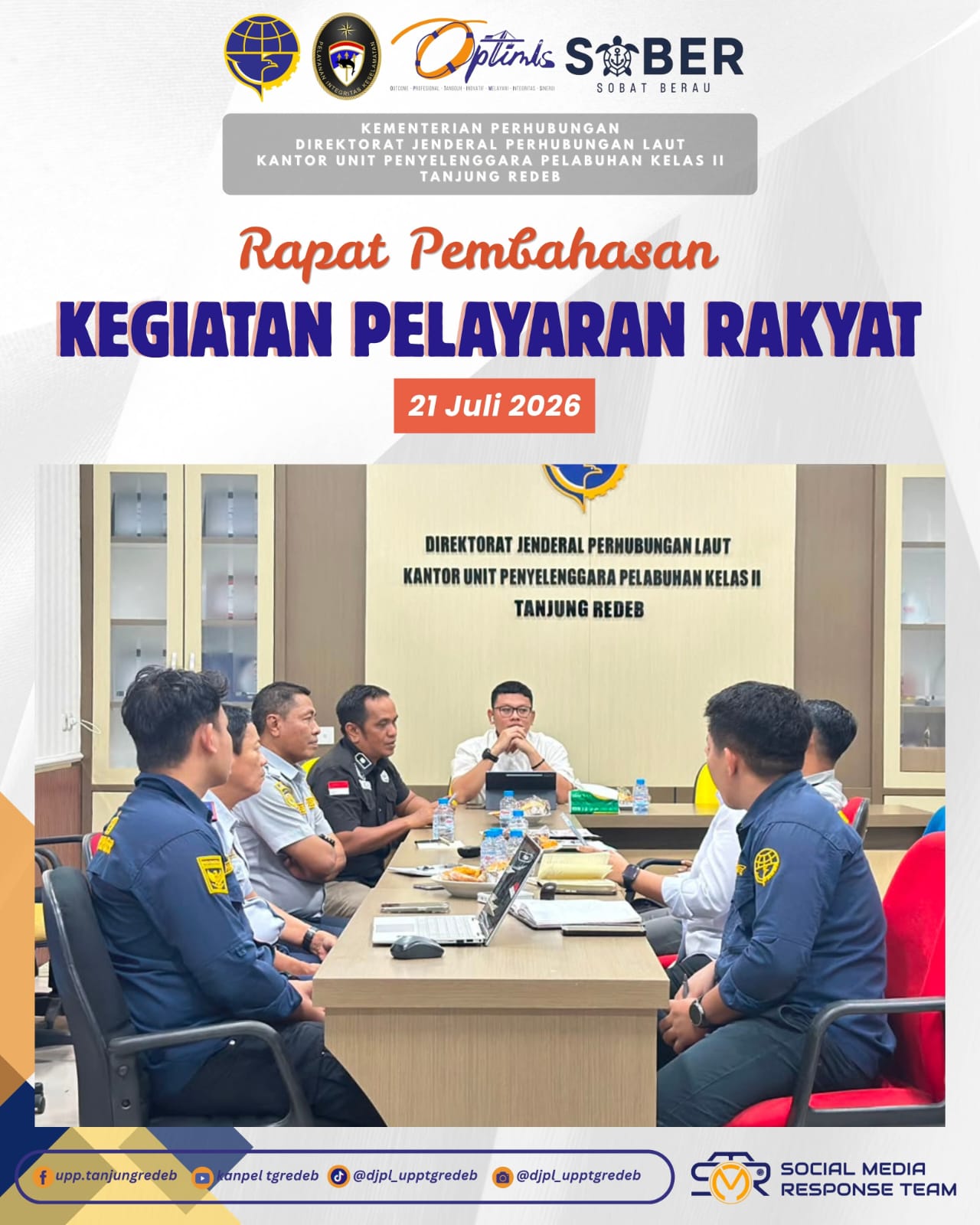  Rapat Pembahasan Kegiatan Pelayaran Rakyat 